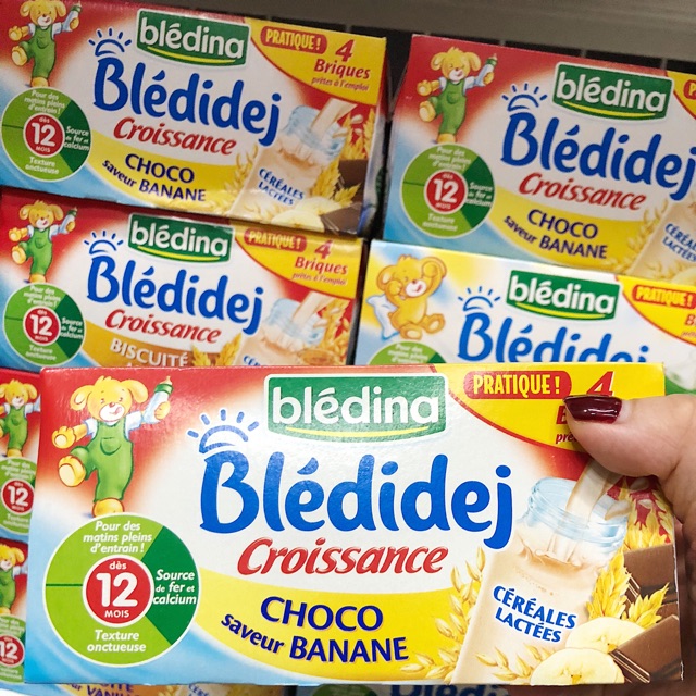 Sữa tươi Bledina Choco Banane 12M 250ml