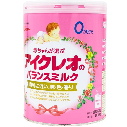 Sữa Glico Icreo số 0 (0-9m) (800g)