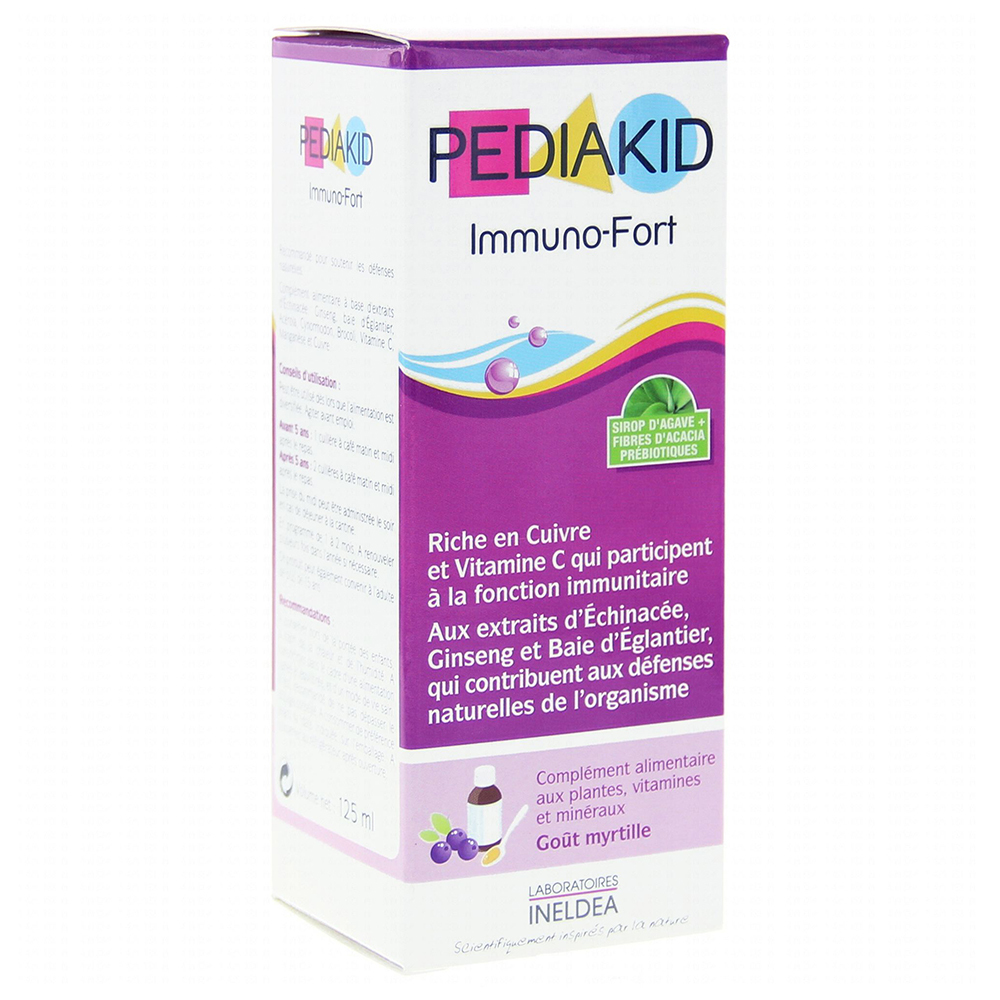 Vitamin Pediakid Immuno - Fort miễn dịch 125ml