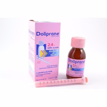 Thuốc hạ sốt, giảm đau Doliprane 2.4% 100ml