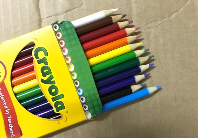 Bút chì màu crayola 12 màu - Coloredpencils