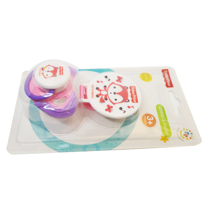 Núm vú giả silicone kèm dây đeo FP201214 (Hồng Tím)
