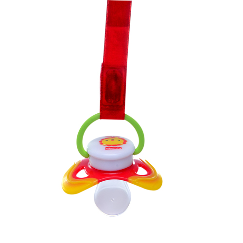Núm vú giả silicone kèm dây đeo FP201214 (Vàng Đỏ)