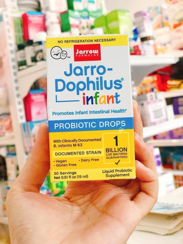 Men Vi Sinh Jarro Dophilus Infant (Đẩy đờm) (0-6m)