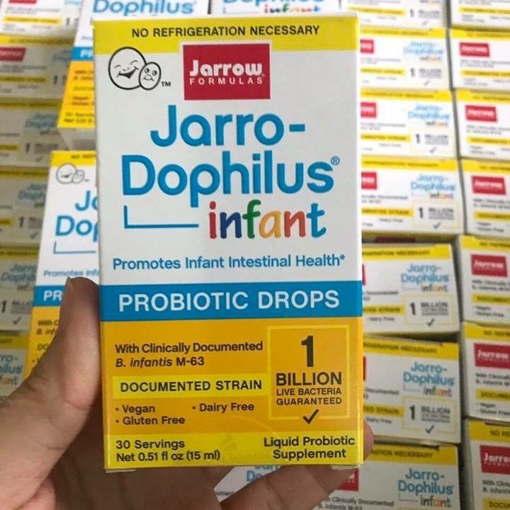 Men Vi Sinh Jarro Dophilus Infant (Đẩy đờm) (0-6m)