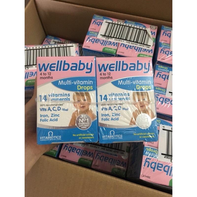 Vitamin WellBaby Drops 30ml