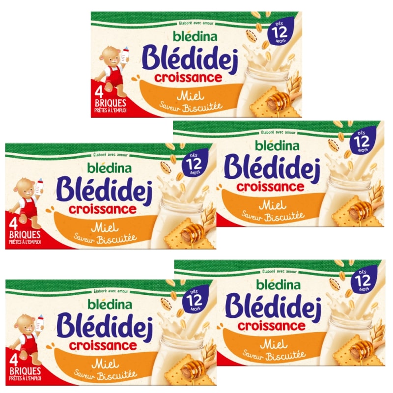Sữa nước Bledina 12m+ (bíchqui,mậtong)(250ml x4)