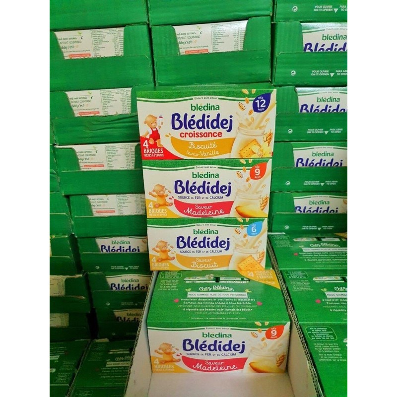 Sữa nước Bledina 12m+ (bíchqui,mậtong)(250ml x4)