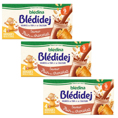 Sữa nước Bledina 9M+ (Choco)(250mlx4)