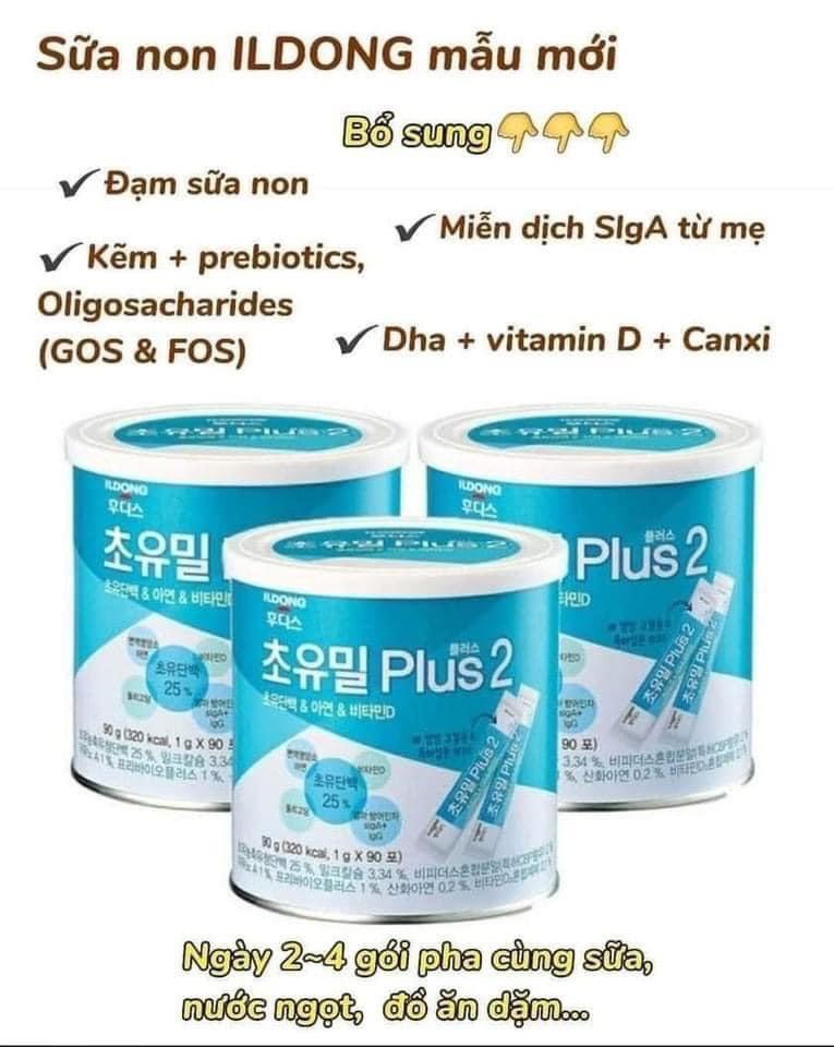 Sữa non ILDong Foodis CHOYUMEAL Plus 2