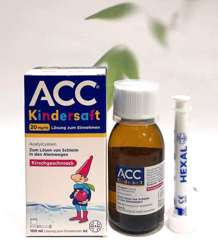 Siro Ho Long Đờm ACC Kindersaft 100ml Của Đức (2 tuổi trở lên)