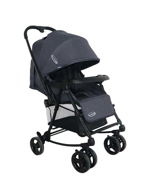 Xe Đẩy Glück Baby C9 (Màu Xám đậm)
