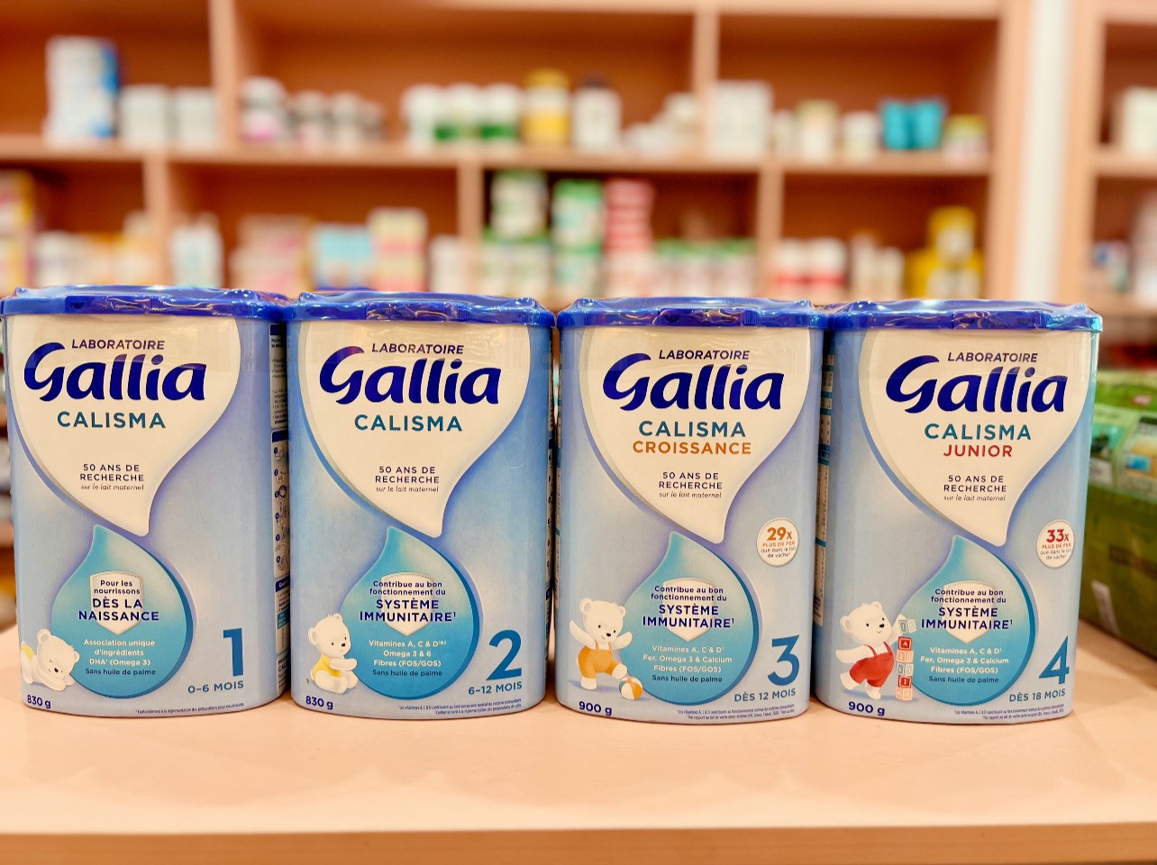 Sữa Gallia Croissance 3 (900g) (1-3t)