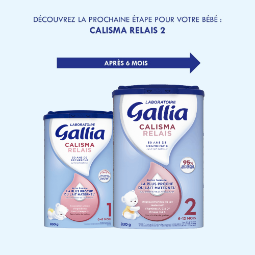 Sữa Gallia Calisma Relais 1 (830g) (0-6m)
