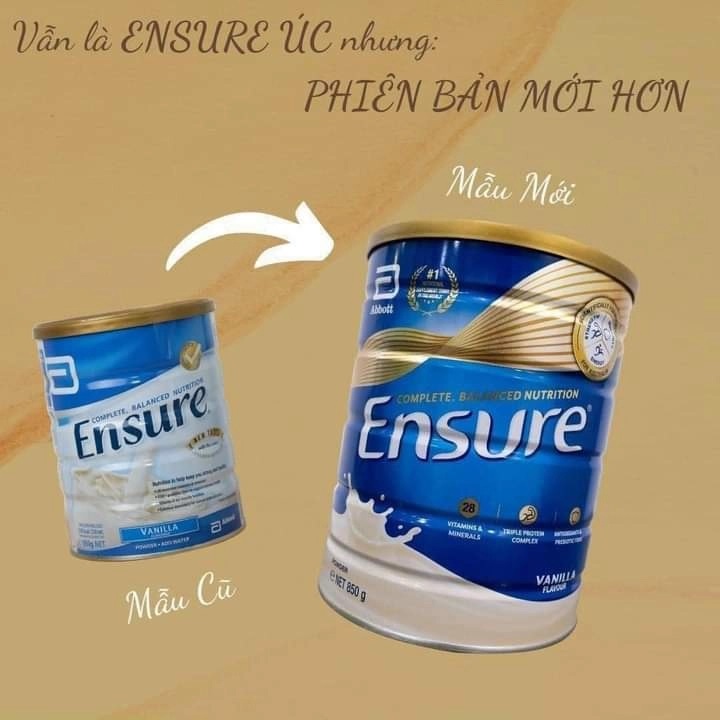 Sữa Ensure Úc 850g