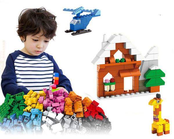 Bộ xếp hình Lego 1000 chi tiết (6Y+)