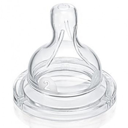 Ty thay Avent Classic cổ rộng 0m+ (2 chiếc) (1 giọt)
