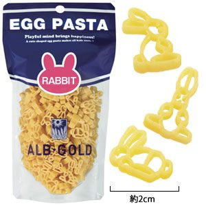 Mì nui Egg Pasta hình thỏ Rabbit (90g)