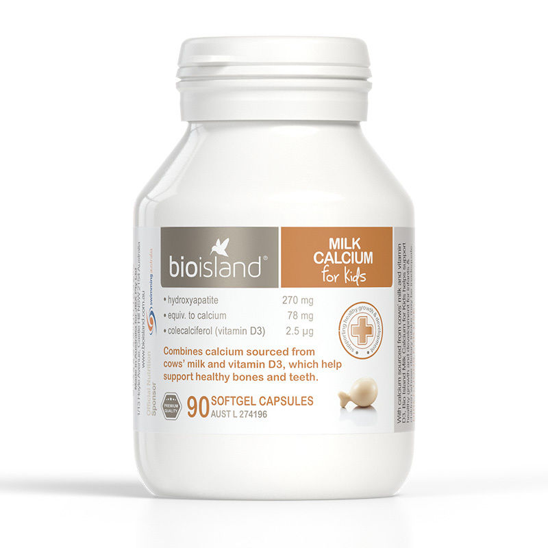 Canxi sữa Bioisland (90v) (1m+)
