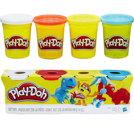 Đất nặn Play doh 4 màu (448g)