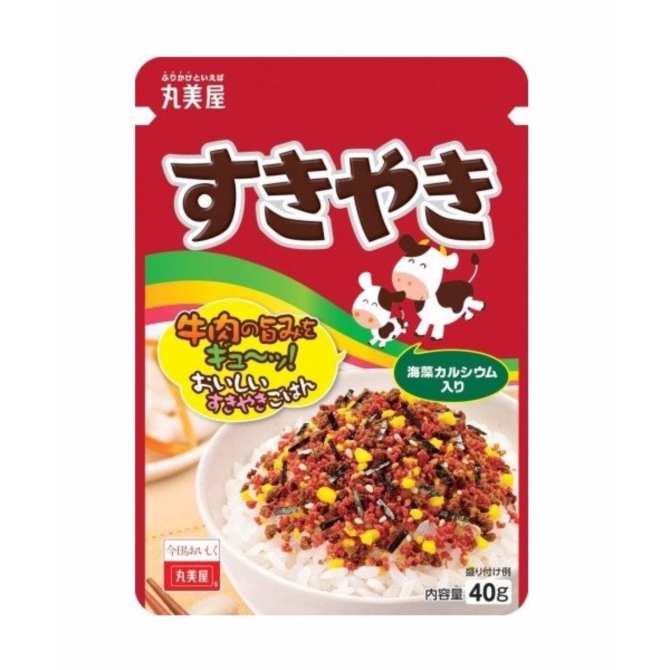 Gia vị rắc cơm Marumiya trứng rong biển thịt bò (40g)