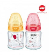 Bình sữa NUK thủy tinh Disney 120ml (Silicone)