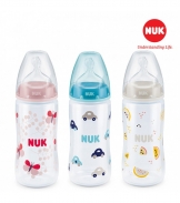 Bình Sữa NUK PP 300ml Núm Ti Silicone S2 - M