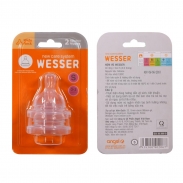 Núm ty Wesser cổ rộng size S (0m-3m)
