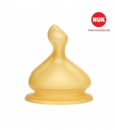 Bộ 2 núm ti NUK cao su S1 - S (0-6m)