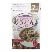 Mì Udun Rau Củ Akachan Tách Muối (Rong Biển) (100g) (7m+)
