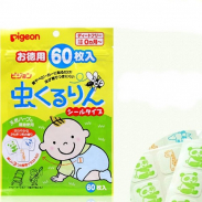 Miếng dán đuổi muỗi pigeon 60 miếng (0m+)