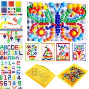 Bộ Đồ Chơi Ghép Hạt Nhựa Creative Mosaic