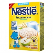 Bột ăn dặm Nestle Nga (Gạo, táo, sữa) (250g)