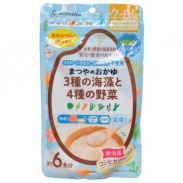 Bột Cháo Matsuya Nhật Vị Rong Biển, Rau Củ (7m+)(42g)