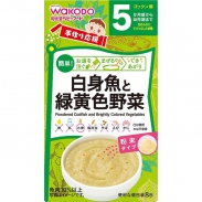 Bột Wakodo Cá Tuyết, Rau Củ 5m+