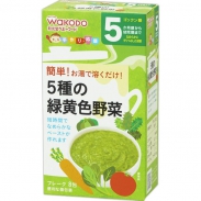Bột Wakodo cà rốt, cà chua, rau củ 5m+