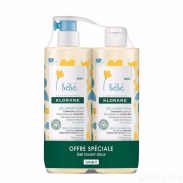 Tắm gội Bébé Klorane 2in1 (2 x 500ml)