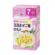 Súp wakodo nấm, gà, rau củ 7m+