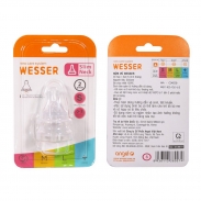 Núm ty Wesser cổ hẹp size S (0m-3m)