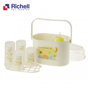Giá úp bình sữa có nắp Richell