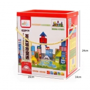 Bộ Lego xếp hình thành phố 62pcs (36m+)
