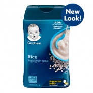 Bột ăn dặm Gerber gạo non gmo (4m+) (227g)