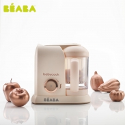 Máy hấp xay đa năng 4 trong 1 BABYCOOK hồng gold Béaba
