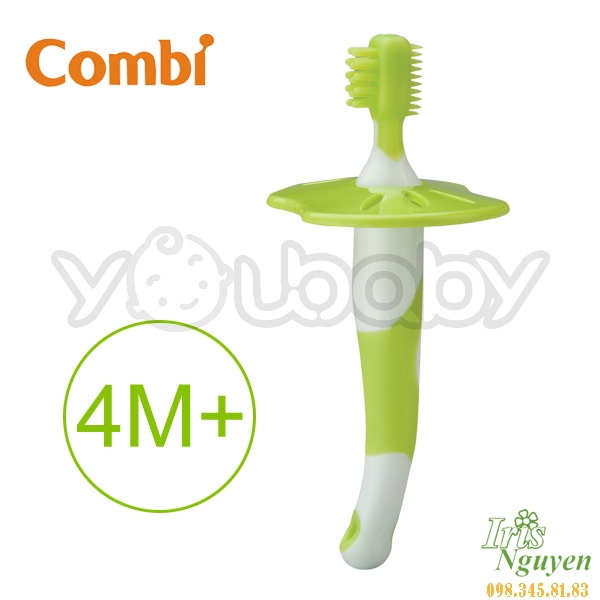 Bàn chải đánh răng cho bé bước 1 Combi từ 4m+