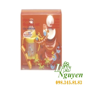 Bình tập uống Pigeon 4 bước MagMag Pigeon