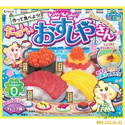 Đồ chơi kẹo dẻo ăn được Popin Cookin Nhật Bản