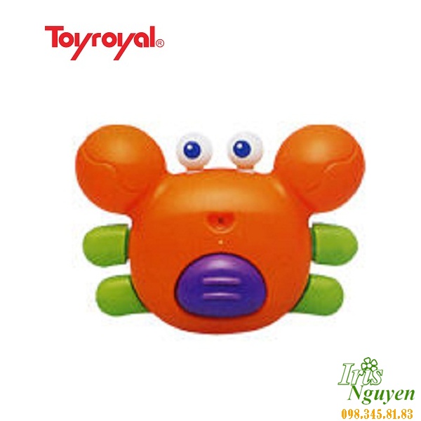 Đồ chơi tắm cua nhiều màu Toyroyal
