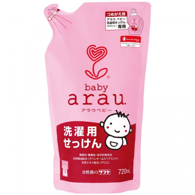 Nước giặt ARAU dạng túi 720ml