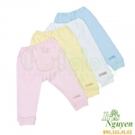 Quần dài bo gấu màu 6M