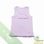 Áo ba lỗ Lullaby bé gái18 - 24M